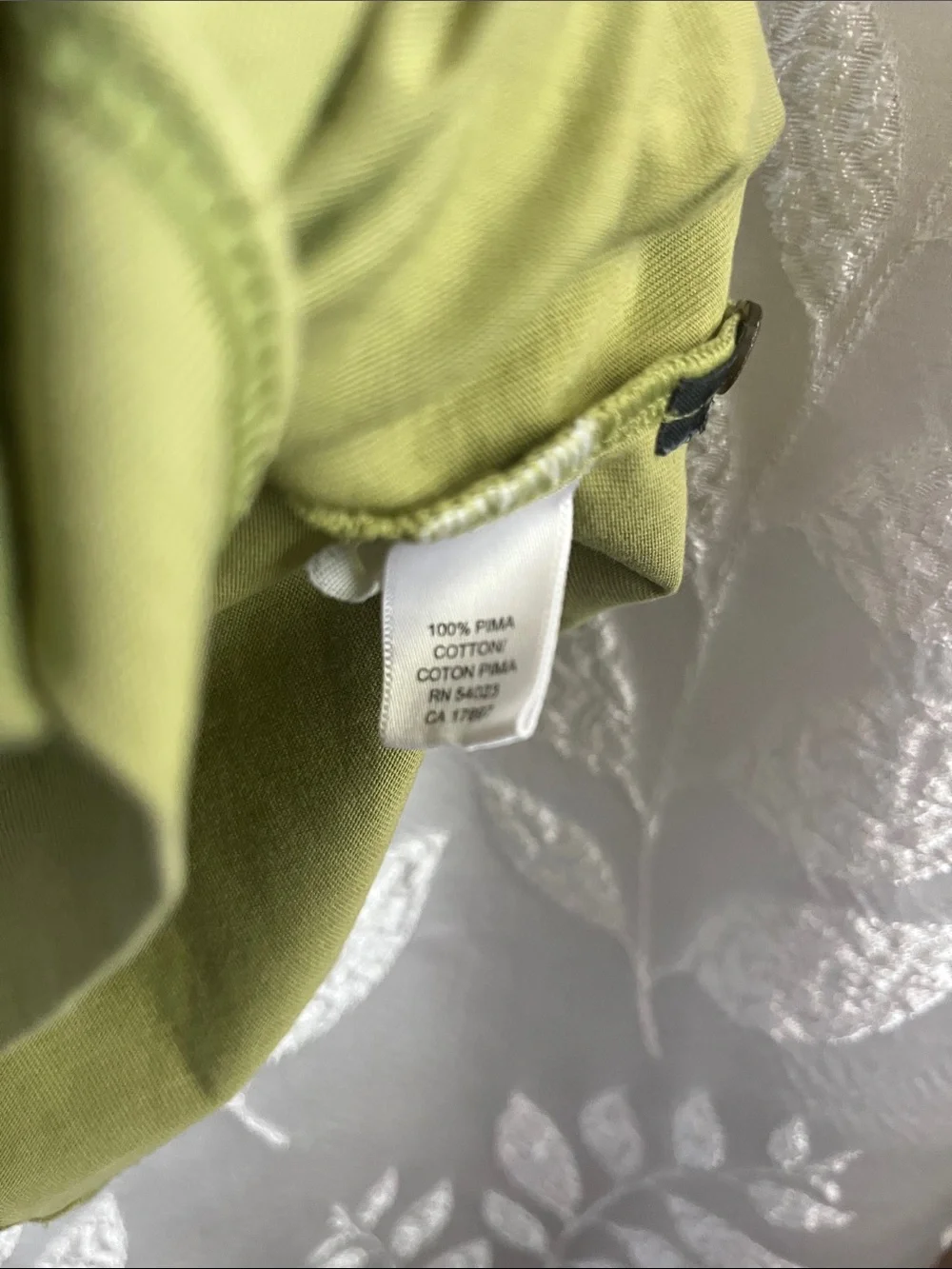 Banana Republic Men's Light Olive Polo